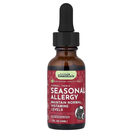 Animal Essentials, сезонная аллергия, для собак и кошек, 30 мл (1 жидк. унция)