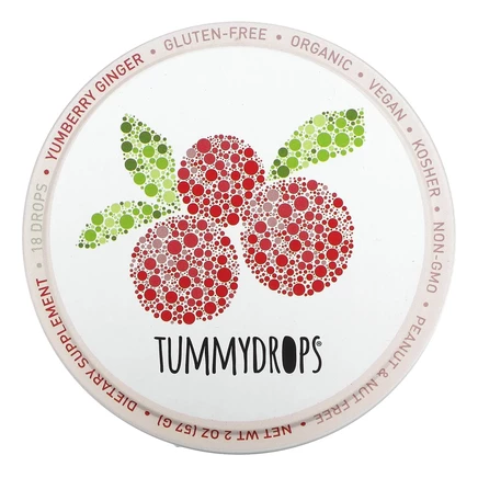Tummydrops, глазурь, имбирь, 18 капель
