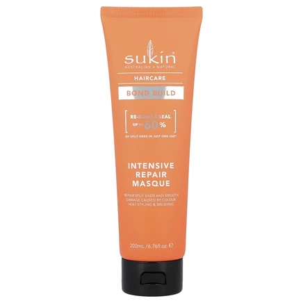 Sukin, Haircare, Bond Build, маска для интенсивного восстановления, 200 мл (6,76 жидк. Унции)