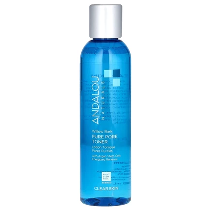 Andalou Naturals, тоник для очищения пор, ивовая кора, 178 мл (6 жидк. унций)