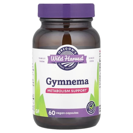 Oregon's Wild Harvest, Gymnema`` 60 веганских капсул