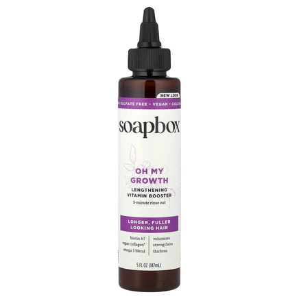 Soapbox, Oh My Growth, Lengthening Vitamin Booster, 5 fl oz (147 ml)