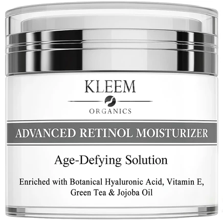 Kleem Organics, улучшенный увлажняющий крем с ретинолом, антивозрастное средство, 50 мл (1,7 жидк. унции)