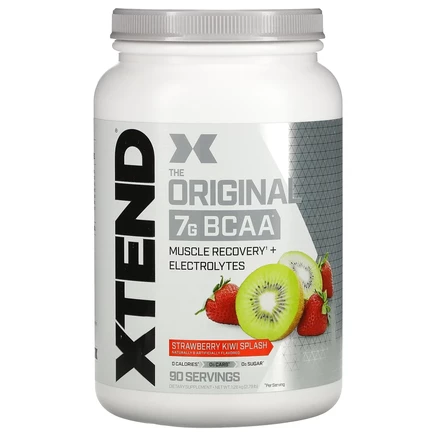 XTEND, The Original, 7 г аминокислот с разветвленной цепью (BCAA), со вкусом клубники и киви, 1,26 кг (2,78 фунта)