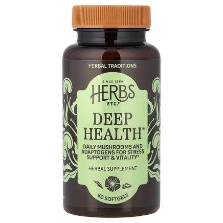 Herbs Etc., Deep Health®, 60 мягких таблеток