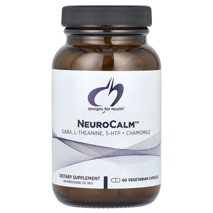 Designs For Health, NeuroCalm ™, 60 вегетарианских капсул