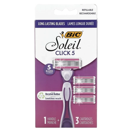 BIC, Soleil Click 5, 1 ручка, 3 вкладыша