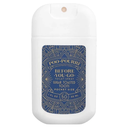 Poo-Pourri, Before-You-Go, спрей-освежитель для туалета, обжаренные в сахаре батончики, 30 мл (1 жидк. унция)