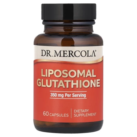 Dr. Mercola, липосомальный глутатион, 350 мг, 60 капсул (175 мг в 1 капсуле)