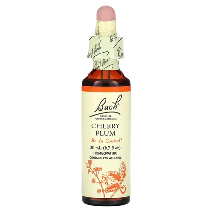 Bach, Original Flower Remedies, вишня, 20 мл (0,7 жидк. Унции)