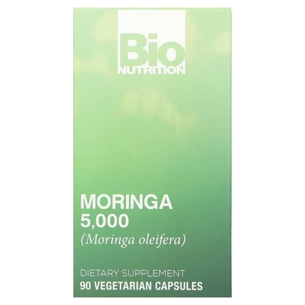 Bio Nutrition, Moringa 5000, 90 вегетарианских капсул