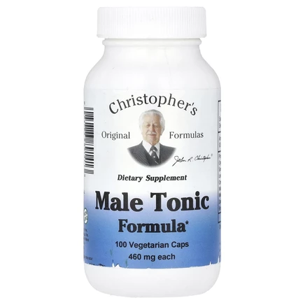 Christopher's Original Formulas, Тонизирующая смесь для мужчин, 460 мг, 100 вегетарианских капсул (230 мг в 1 капсуле)
