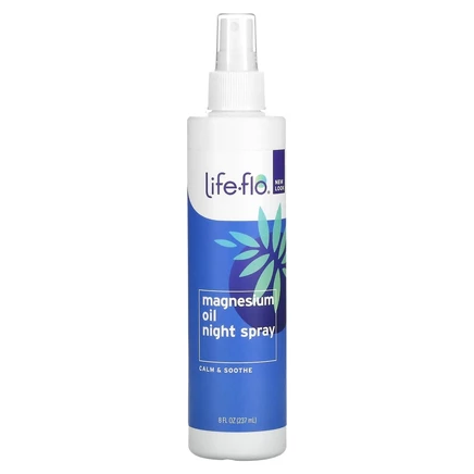 Life-flo, успокаивающий ночной спрей с магниевым маслом, 237 мл (8 жидк. унций)
