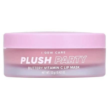 I Dew Care, масляная маска для губ с витамином С, Plush Party, 12 г (0,42 унции)
