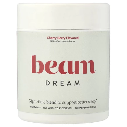 Beam Organics, Dream, вишня, 150 г (5,29 унции)