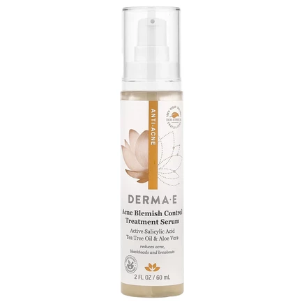 DERMA E, Сыворотка для контроля угревой сыпи, 60 мл (2 жидк. Унции)