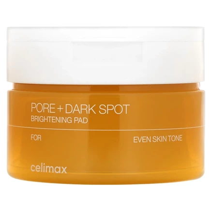 Celimax, Pore + темные пятна, осветляющий диск, 40 шт., 100 мл (3,38 жидк. унции)