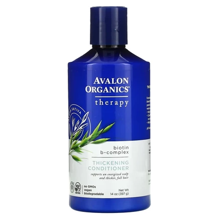 Avalon Organics, кондиционер для густоты волос, с биотином и В-комплексом, 397 г (14 унций)