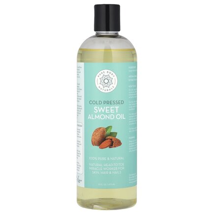 Pure Body Naturals, Масло сладкого миндаля, 473 мл (16 жидк. Унций)