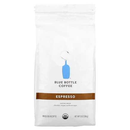 Blue Bottle Coffee, Кофе, цельные зерна, эспрессо, 340 г (12 унций)