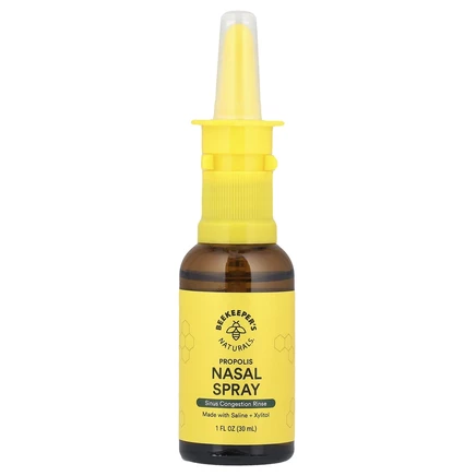 Beekeeper's Naturals, Назальный спрей с прополисом, 30 мл (1 жидк. Унция)