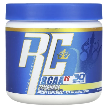 Ronnie Coleman, Vital Edition, BCAA XS, добавка со вкусом лимонада, 189 г (6,67 унции)