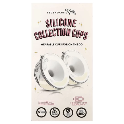 Legendairy Milk, Силиконовые стаканчики для сбора, 2 шт.