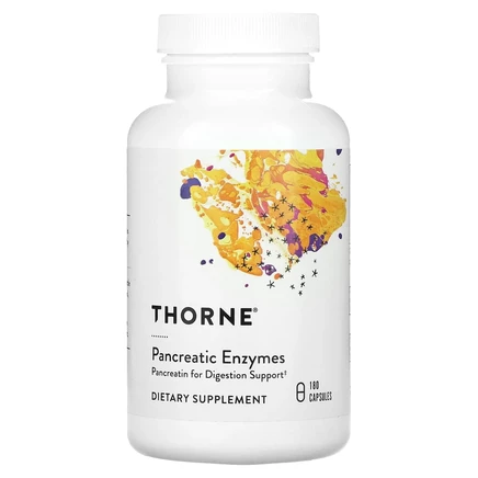 Thorne, Ферменты поджелудочной железы, 180 капсул