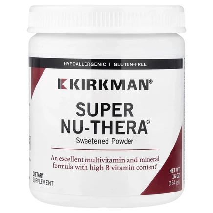 Kirkman Labs, Super Nu-Thera в порошке, без вкуса, 454 г (16 унций)
