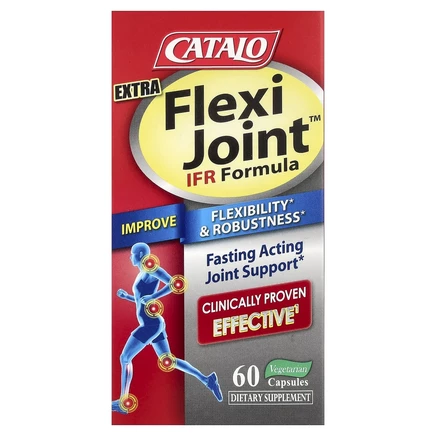 Catalo Naturals, Extra Flexi Joint, формула IFR, 60 вегетарианских капсул
