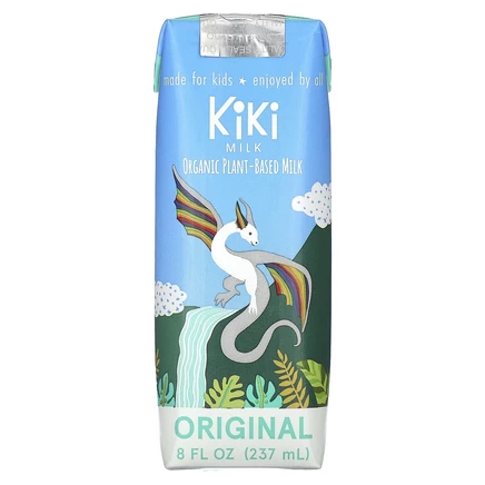 Kiki Milk, Органическое растительное молоко, оригинальное, 237 мл (8 жидк. Унций)
