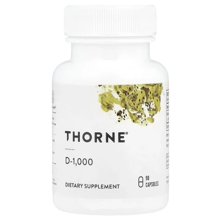 Thorne, D-1000, 90 капсул