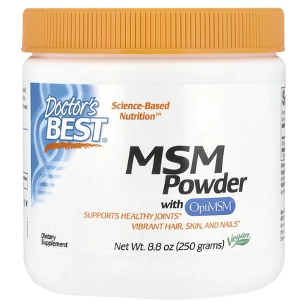 Doctor's Best, порошок МСМ с OptiMSM, 250 г (8,8 унции)
