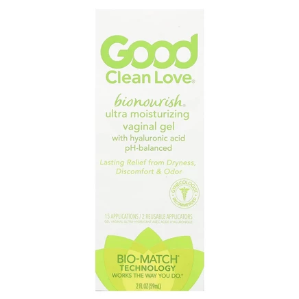 Good Clean Love, BioNourish® ультраувлажняющий вагинальный гель, 59 мл (2 жидк. Унции)