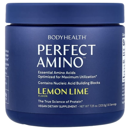BodyHealth, Perfect Amino ™, лимон и лайм, 205,5 г (7,25 унции)