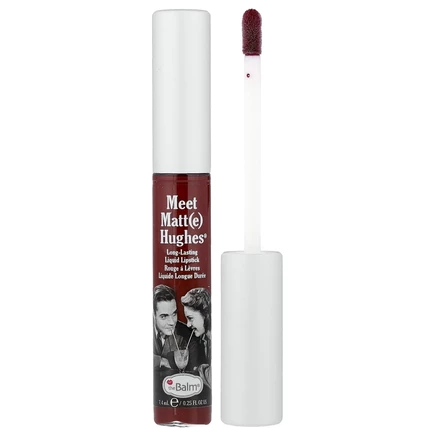 theBalm Cosmetics, Meet Matt (e) Hughes®, жидкая губная помада длительного действия, Adoring, 7,4 мл (0,25 жидк. Унции)