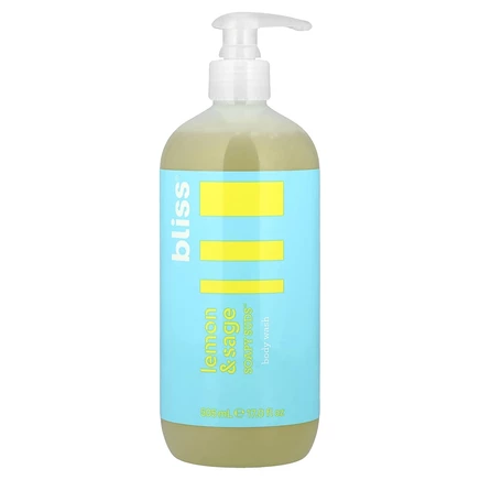 Bliss, Soapy Suds ™, гель для душа, лимон и шалфей, 505 мл (17 жидк. Унций)