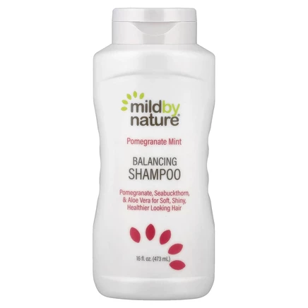 Mild By Nature, балансирующий шампунь с гранатом и мятой, 473 мл (16 жидк. унций)