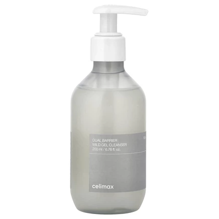 Celimax, Dual Barrier, мягкое очищающее средство, 200 мл (6,76 жидк. Унции)