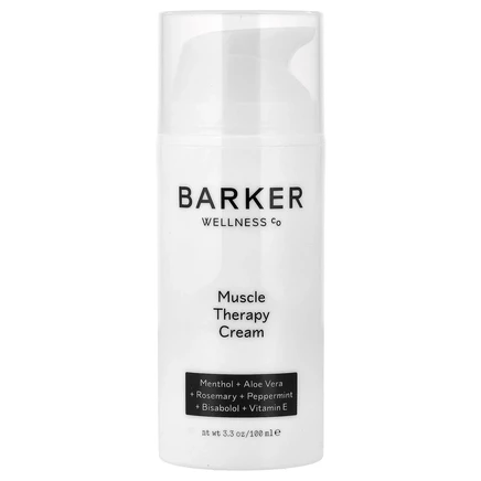 Barker Wellness Co, крем для восстановления мышц, 100 мл (3,3 унции)