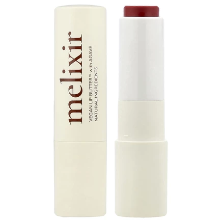 Melixir, Vegan Lip Butter™ с агавой, оттенок 06 красный, 3,9 г (0,13 унции)