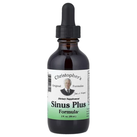 Christopher's Original Formulas, Sinus Plus Formula, 59 мл (2 жидк. Унции)