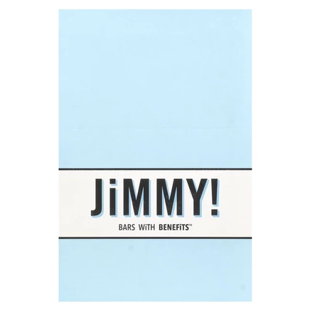 JiMMY!, Bars With Benefits, протеиновый батончик, мятное печенье и крем, 12 батончиков, 58 г (2,05 унции)