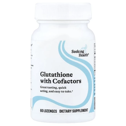 Seeking Health, Optimal Glutathione Plus, 60 пастилок