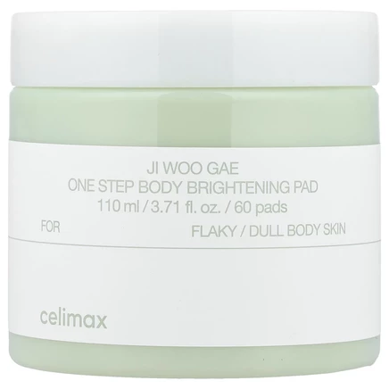 Celimax, Ji Woo Gae, One Step, осветляющие салфетки для тела, 60 шт.