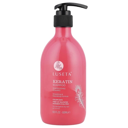 Luseta Beauty, Keratin, шампунь, 500 мл (16,9 жидк. унции)