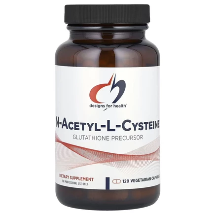 Designs For Health, N-Acetyl-L-Cysteine, 120 Vegetarian Capsules