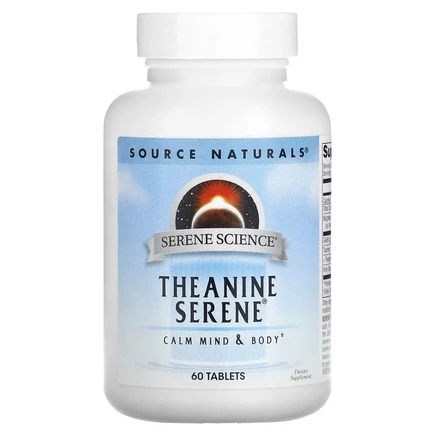Source Naturals, Serene Science, Theanine Serene, 60 таблеток
