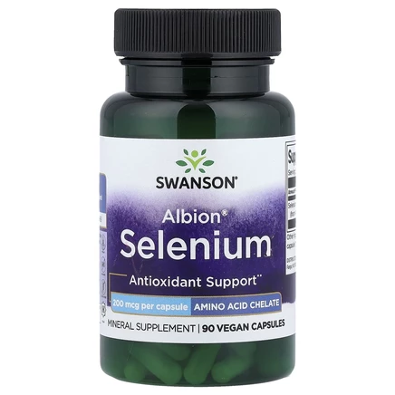 Swanson, Albion Selenium Complex, 200 мкг, 90 капсул