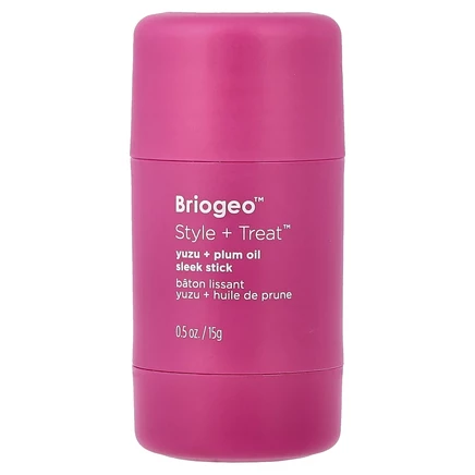 Briogeo, Style + Treat™, стик для придания гладкости с юдзу и сливовым маслом, 15 г (0,5 унции)
